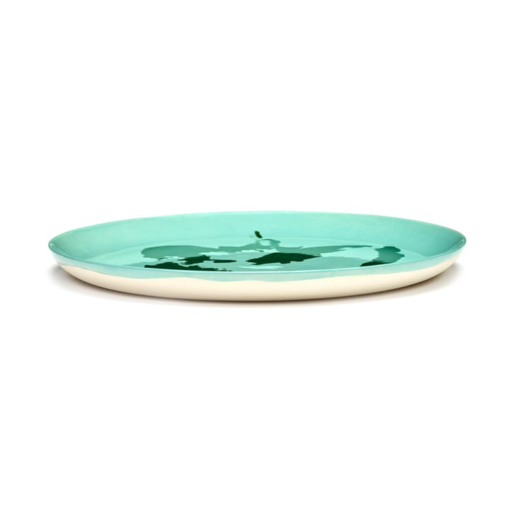 Ottolenghi Feast tallrik L Ø26,5 cm 2-pack, Azure-pepper green Serax