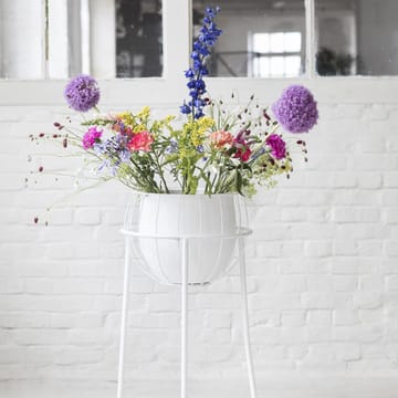 Serax kruka med blompiedestal - White - Serax