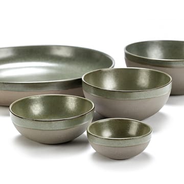 Surface frukostskål 11 cm - Grey-camogreen - Serax