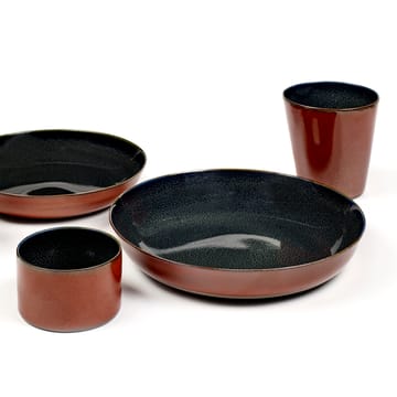 Terres de Rêves assiett 17,5 cm - Dark blue-rust - Serax