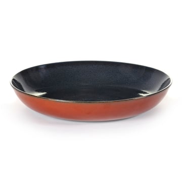 Serax Terres de Rêves pastatallrik 23,5 cm Dark blue-rust