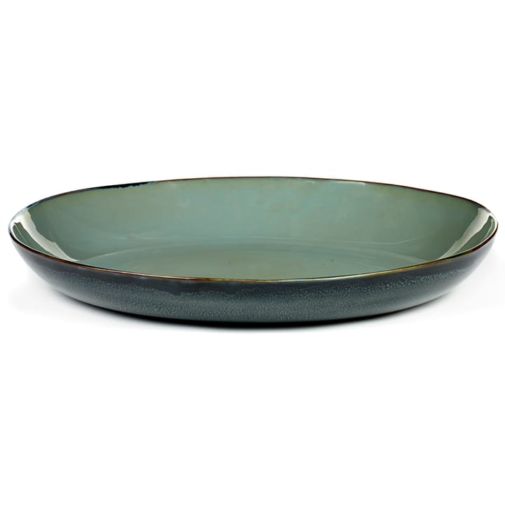 Terres de Rêves serveringsfat 35,5 cm, Smokey blue-dark blue Serax