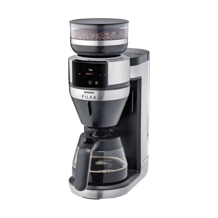 FILKA helautomatisk filterkaffebryggare - KA 4852 glaskanna - Severin
