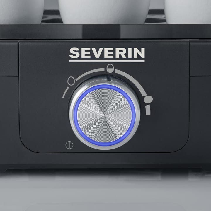 Severin EK 3166 äggkokare premium 1-6 ägg, Svart Severin
