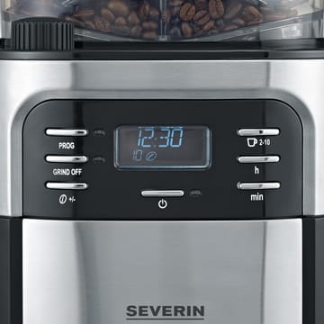 Severin KA 4810 kaffebryggare med kvarn 10 koppar - Svart - Severin