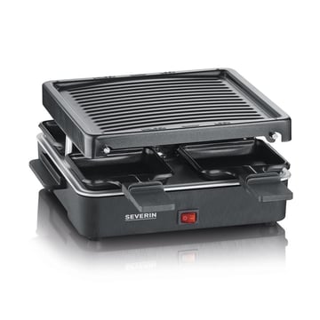 Severin Severin RG 2370 raclette mini 4 pannor Svart