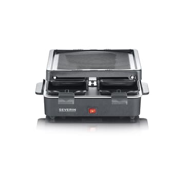 Severin RG 2370 raclette mini 4 pannor - Svart - Severin