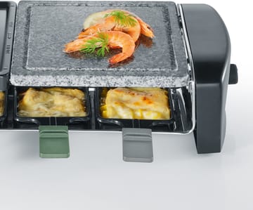 Severin RG 9645 raclette kombi basic 8 pannor - Svart - Severin