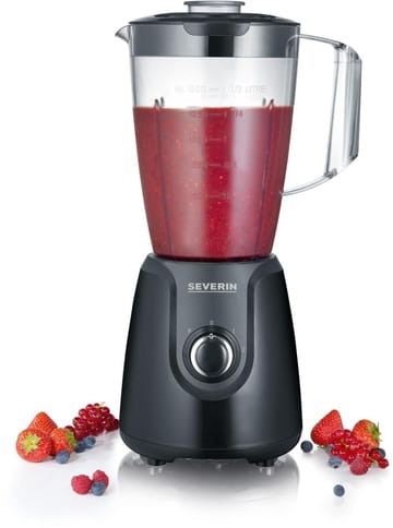 Severin SM 3707 blender plastkanna 1,5 L - Svart - Severin