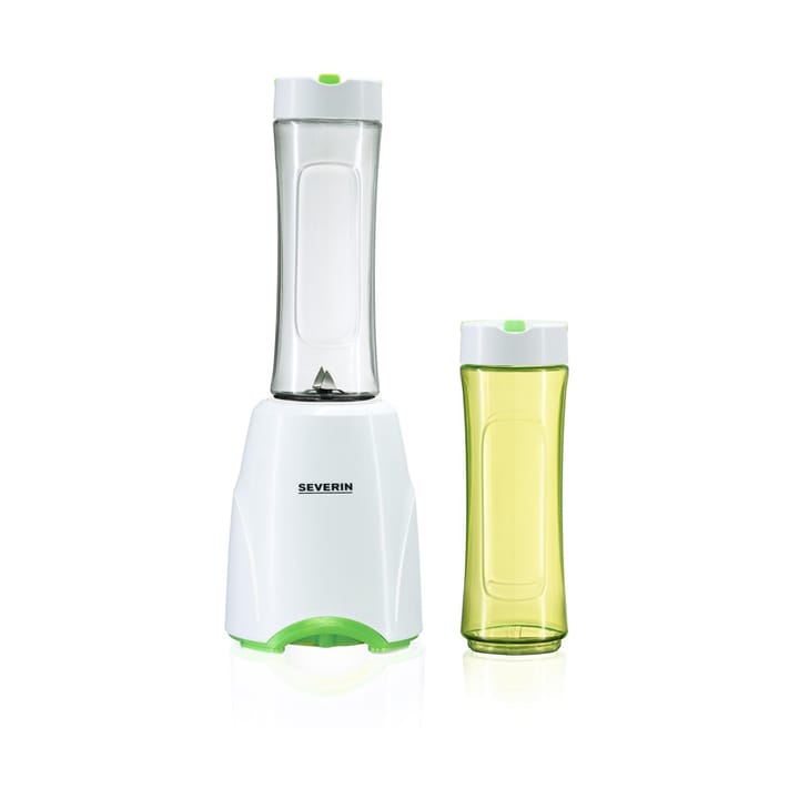 Severin SM 3735 Mix & Go blender smoothie 600 ml - Vit-grön - Severin