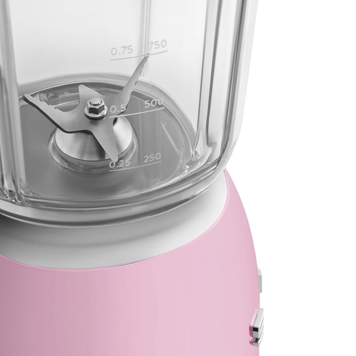 Smeg 50's Style blender 800 watt, Pastellrosa Smeg