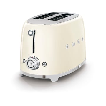 Smeg 50's Style brödrost 2 skivor - Créme vit - Smeg