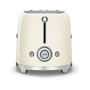 Smeg 50's Style brödrost 2 skivor - Créme vit - Smeg