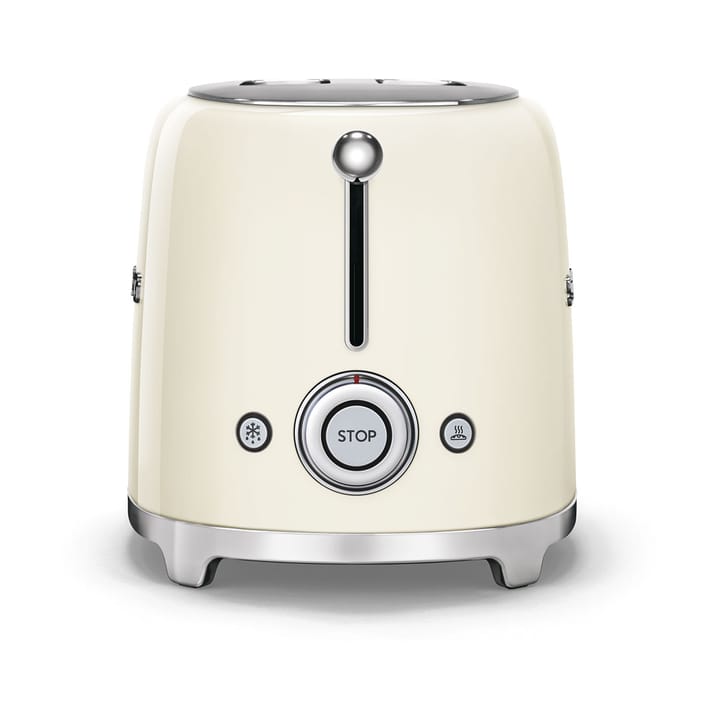 Smeg 50's Style brödrost 2 skivor, Créme vit Smeg