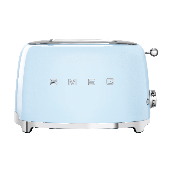 Smeg 50's Style brödrost 2 skivor - Pastellblå - Smeg