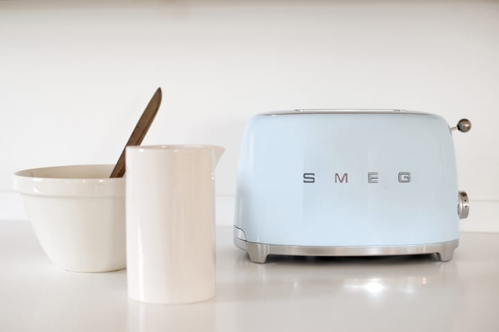 Smeg 50's Style brödrost 2 skivor, Pastellblå Smeg