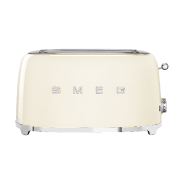 Smeg Smeg 50’s Style brödrost 4×4 skivor Créme vit