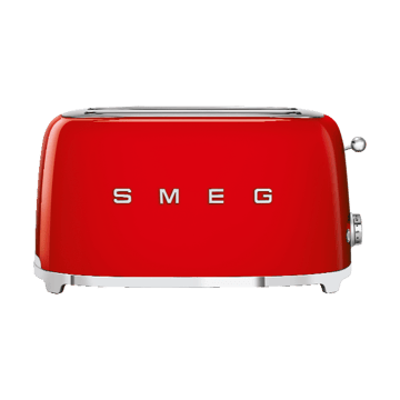 Smeg Smeg 50’s Style brödrost 4×4 skivor Röd