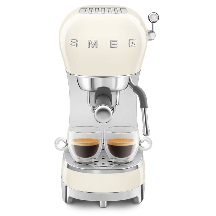 Smeg 50's Style espressomaskin, Créme vit Smeg