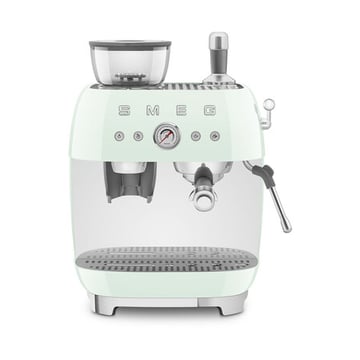 Smeg Smeg 50’s Style espressomaskin med kaffekvarn Pastell grön