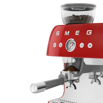 Smeg 50's Style espressomaskin med kaffekvarn - Röd - Smeg