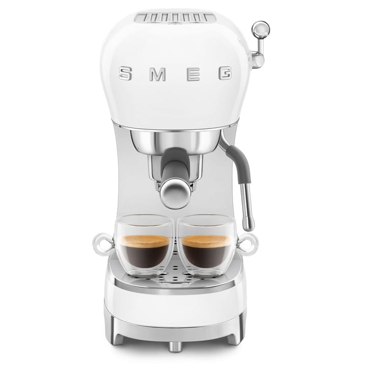 Smeg 50's Style espressomaskin, Vit Smeg