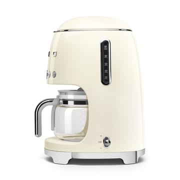 Smeg 50's Style kaffebryggare 10 koppar - Créme vit - Smeg