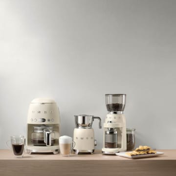 Smeg 50's Style kaffebryggare 10 koppar - Créme vit - Smeg