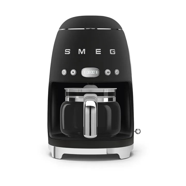 Smeg 50's Style kaffebryggare 10 koppar - Matt black - Smeg