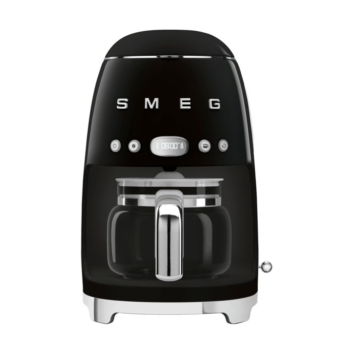 Smeg 50's Style kaffebryggare 10 koppar, Svart Smeg