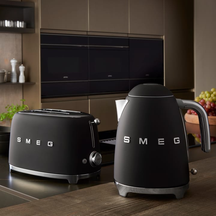 Smeg 50's Style vattenkokare 1,7 L, Matt Svart Smeg