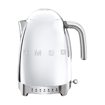 Smeg Smeg 50’s Style vattenkokare med variabel temperatur 1,7 L Krom