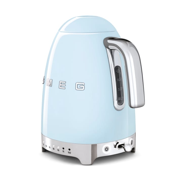 Smeg 50's Style vattenkokare med variabel temperatur 1,7 L, Pastell blå Smeg