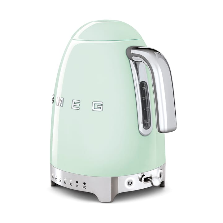 Smeg 50's Style vattenkokare med variabel temperatur 1,7 L, Pastell grön Smeg