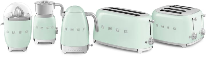 Smeg 50's Style vattenkokare med variabel temperatur 1,7 L, Pastell grön Smeg