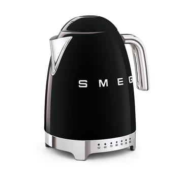 Smeg 50's Style vattenkokare med variabel temperatur 1,7 L - Svart - Smeg