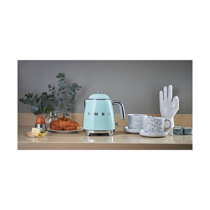 Smeg 50's Style vattenkokare mini 0,8 L, Pastell Grön Smeg