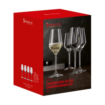 Style champagneglas 31cl 4-pack - Klar - Spiegelau