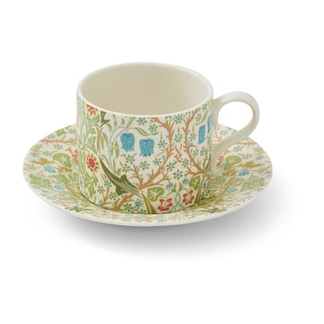 Spode Blackthorn tekopp med fat 28 cl Multi