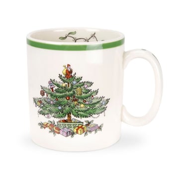 Spode Christmas Tree mugg 22 cl White-green-red