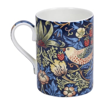 Spode Strawberry Thief mugg 35 cl Indigo-mineral