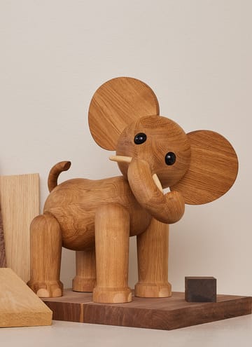 Tembo elefant dekoration 41 cm - Ek - Spring Copenhagen