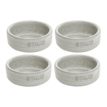 STAUB Staub New White Truffle mini skål 4-pack Ø5 cm