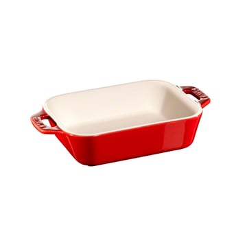 STAUB Staub rektangulär ugnsform 14×11 cm röd