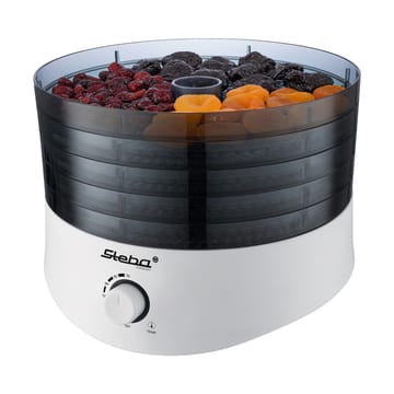 Steba ED4 Dehydrator svamptork 5 korgar - Svart-vit - Steba