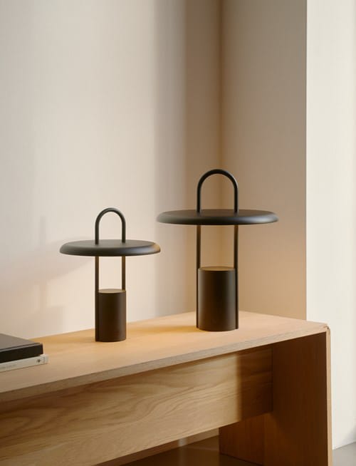 Pier LED-lampa portabel 33,5 cm, Black Stelton