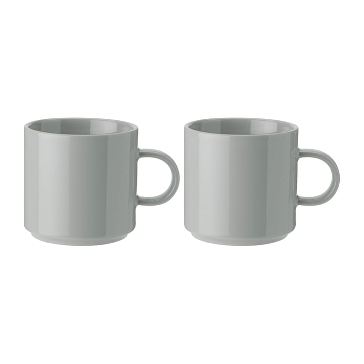 Stelton mugg 20 cl 2-pack - Light grey - Stelton