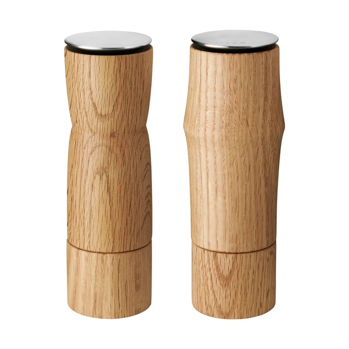 Storm salt- och pepparkvarn set - Oak - Stelton