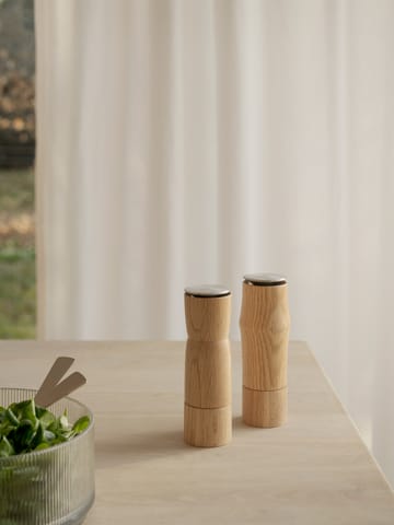 Storm salt- och pepparkvarn set - Oak - Stelton