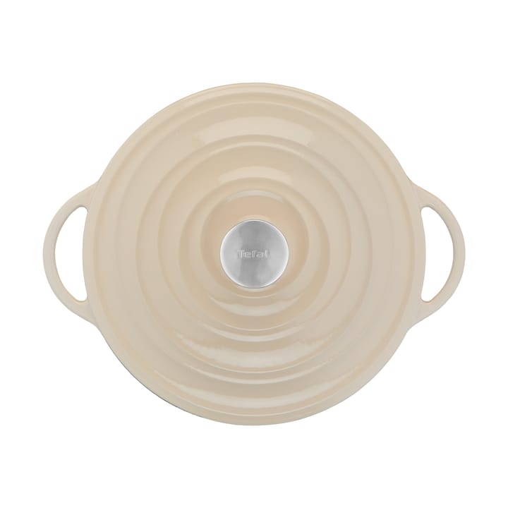 Tefal LOV rund gryta 7,4 L, Beige Tefal